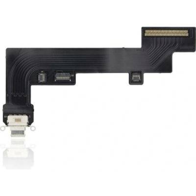 Nabíjecí obvod + Flex kabel iPad Air 4 / Air 5 (Cellular) Aftermarket Plus – bílý IPD0974