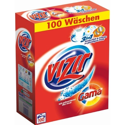Vizir XXXL pack prací prášek pro praní bílého i barevného prádla 6,5 kg 100 PD