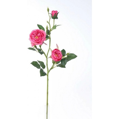 Umelá anglická ruža ružová, 69 cm