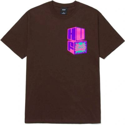 Huf HIGH NOTE TEE Chocolate