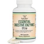 Double Wood Supplements Essential digestive enzymes - Храносмилателни ензими, 180 капсули Double Wood (XDFVB1 DW)
