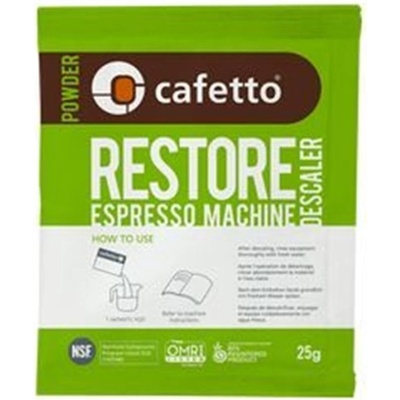 Cafetto Restore Descaler odvápňovač 4 x 25g