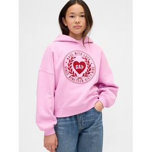 GAP Детски оверсайз суитшърт Logo VintageSoft GAP GAP | Rozov | Момичешки | XS - zoot - 81,56 лв
