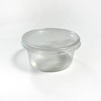 Image 1 of ЛАЙТС КРЪГЛА КУТИЯ С КАПАК 200МЛ 50БР