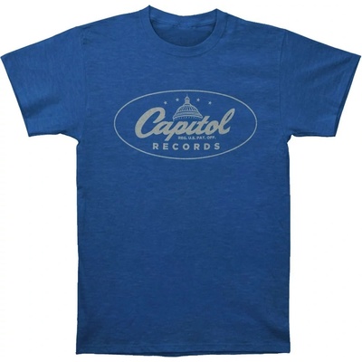Capitol Records tričko Logo modré
