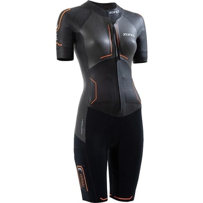 Dámský ZONE 3 Swimrun evolution - Black/Orange/Gunmetal