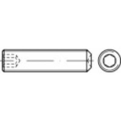 TOOLCRAFT 118526 nastavovacia skrutka M2 2.5 mm ocel 100 ks