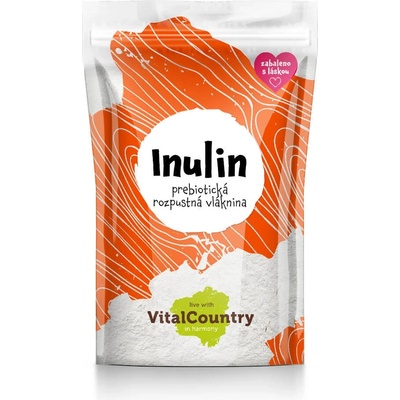 VITAL COUNTRY Inulin nízkokalorická čekanková vláknina 250 g