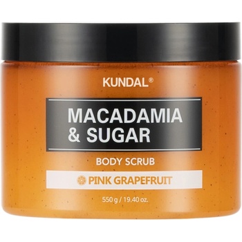 Kundal Macadamia&Sugar Body Scrub Pink Grapefruit 550 g