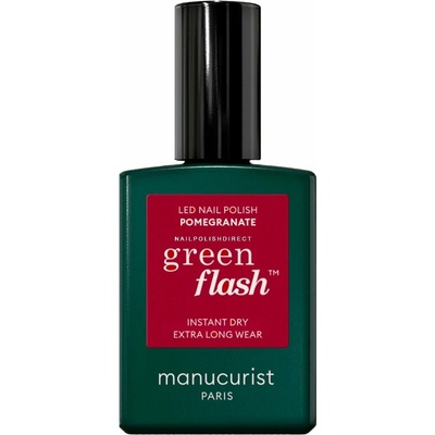 ANNY MANUCURIST_Green Flash LED gelový lak na nehty granátové jablko 15ml