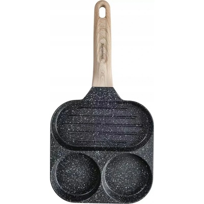 Klausberg Pánev na vejce a placky 5908287278165 18.5 cm mramorová