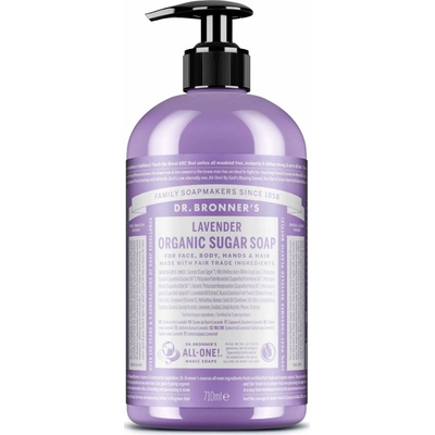 Dr. Bronner's Levandulové cukrové mýdlo 710 ml