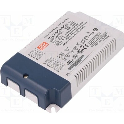 MEAN WELL IDLV-65A-36 Napájecí zdroj: spínaný; LED; 65W; 36VDC; 1,8A; 180÷295VAC; IP20