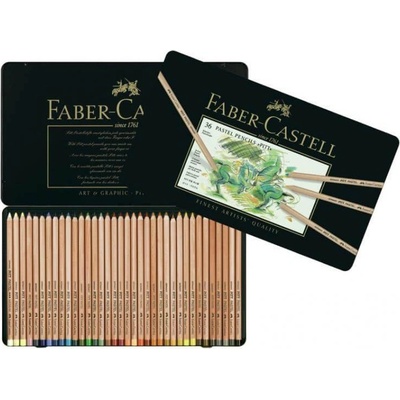 Faber-Castell Umělecké pastely Pitt Pastel plechová krabička 36 ks 112136 – Zbozi.Blesk.cz