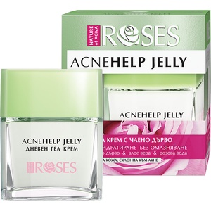 Nature of Agiva Roses Дневен гел-крем за лице Acne Help Jelly, 50 ml