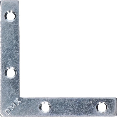 Rohovník 60 x 60 x 10 x 2 mm, pozink, otvory ø 4 mm