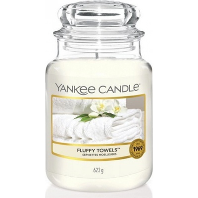 Yankee Candle Classic Fluffy Towels 623 g – Zbozi.Blesk.cz