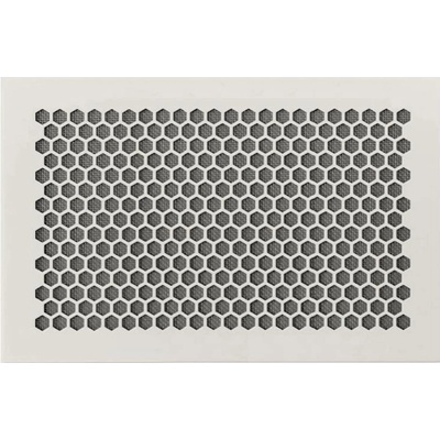 HEXA hliníková 500 x 260 mm, bílá