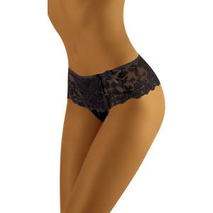 Wol-Bar Прашки Stringo-shorty-Holy-Czarne-CzarnyV-53210-Czarny - Черен, размер S
