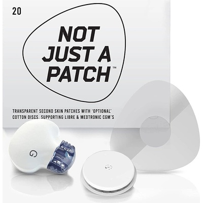 Not Just a Patch náplast k senzorům CGM Fslibre/Medtronic transparentní 20 ks