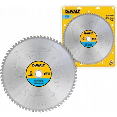 DeWalt DT1921 - Pilový kotouč na nerez ocel 355x25,4 mm 70 zubů