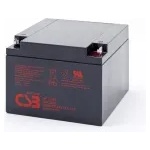CSB GP12260 - CSB, акумулаторна батерия, 12V, 26Ah, T8 (GP12260)