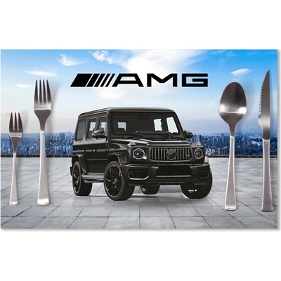 Sablio Prestieranie AMG auto 40x30cm