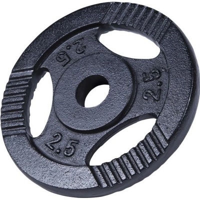 Gorilla Sports liatinový činkový kotúč 2,5 kg 185 mm