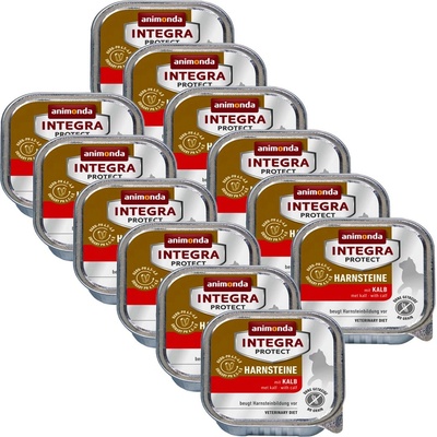 Animonda Integra Protect Cat Harnsteine Urinary - телешко 12 x 100г