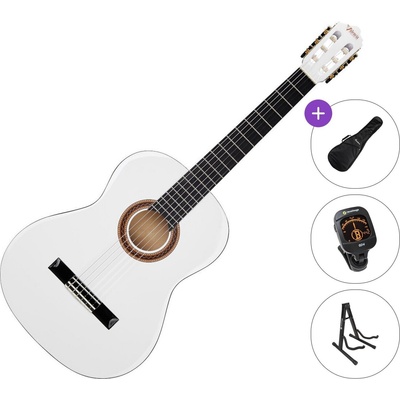Valencia VC104 Standard SET 4/4 White Класическа китара