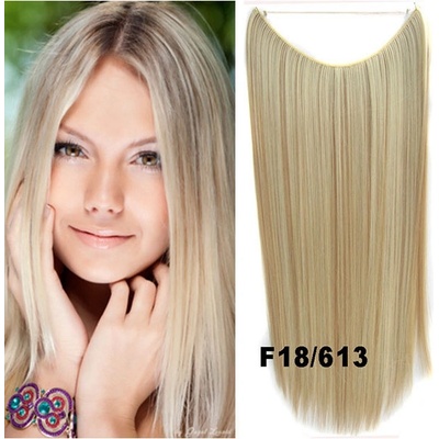 Girlshow Flip in vlasy - 55 cm dlouhý pás vlasů - odstín F18/613 – Zboží Dáma