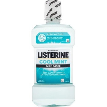 Listerine Cool Mint Mild s esenciálními oleji bez alkoholu 500 ml
