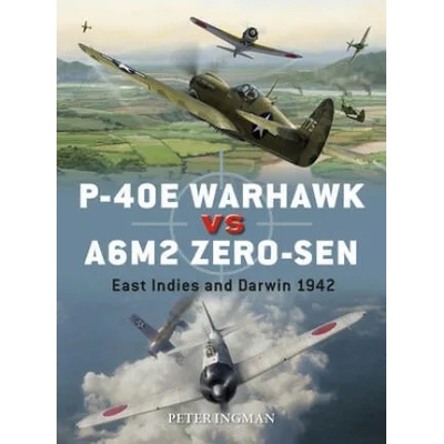 P-40E Warhawk vs A6M2 Zero-sen | Peter Ingman, Jim Laurier, Gareth Hector