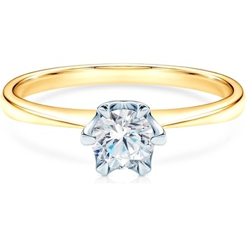 SAVICKI Годежен пръстен Triumph of Love: двуцветно злато, диамант