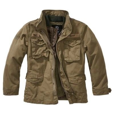 Brandit Kids M65 Giant Jacket olivová