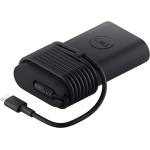 Dell Захранващ AC адаптер Dell 100W USB-C GaN Slim със захранващ кабел - Европа - 1 г. ограничена хардуерна гаранция (492-BDPQ-14)