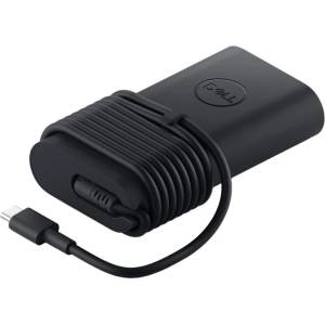 Dell Захранващ AC адаптер Dell 100W USB-C GaN Slim със захранващ кабел - Европа - 1 г. ограничена хардуерна гаранция (492-BDPQ-14)
