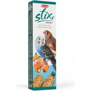 Padovan Stix sweet cocorite ed esotici - Допълваща храна за папагали, крекер с мед и яйца 80 гр