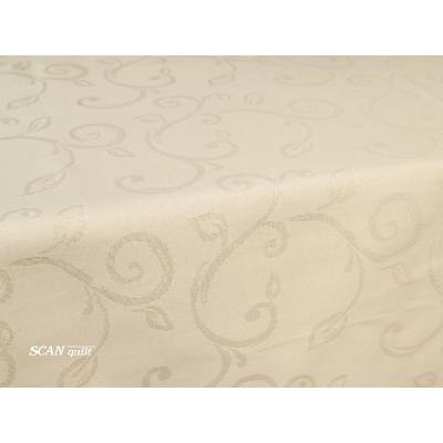 SCANquilt Obrus KAN 23917 krémová 40x40 cm