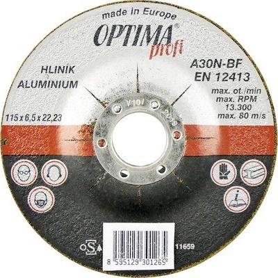 Brúsny kotúč na hliník 115x6,5 mm