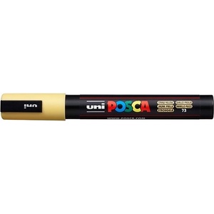 uni Декоративен маркер, 1, 8-2, 5 мм, UNI "Posca PC-5M", сламеножълт 286765000 (286765000)