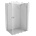 Mexen Mist-H Duo дясна душ кабина 95 x 105 см, прозрачна, хром - 8A5-095L-105P-01-00 (8A5-095L-105P-01-00)