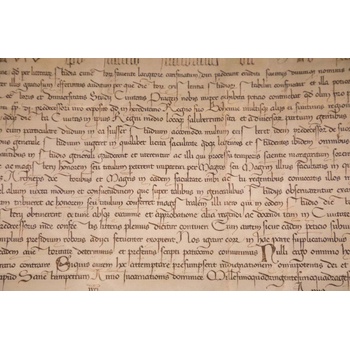 DIMEX ART s. r. o Флизелинов фототапет древен текст 375 x 250 см