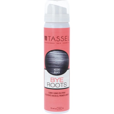 Sprej na zakrytie odrastov Tassel Cosmetics Bye Roots - 75 ml, čierna (07277/50)