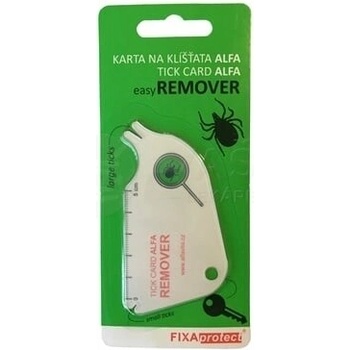 FIXAprotect karta na odstraňovanie kliešťov ALFA 1ks