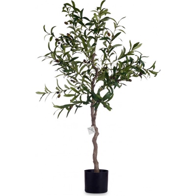 IBERGARDEN Umělý Olivovník v květináči, 150 cm zelená