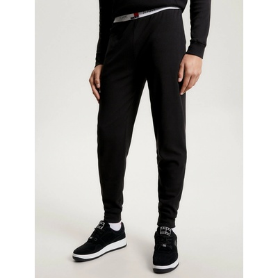 Tommy Hilfiger pánské tepláky HERITAGE BADGE RIBBED LOUNGE joggers UM0UM02962BDS černá