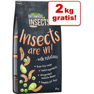 Greenwoods krůta s batáty hráškem a dýní 12 kg