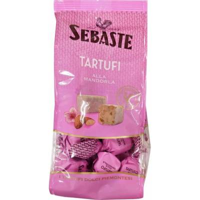 Sebaste tartufi pralinky biele s mandľami 180 g