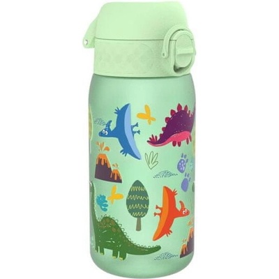 ion8 Leak Proof Lahev bez BPA Dinosaur zelená 350 ml